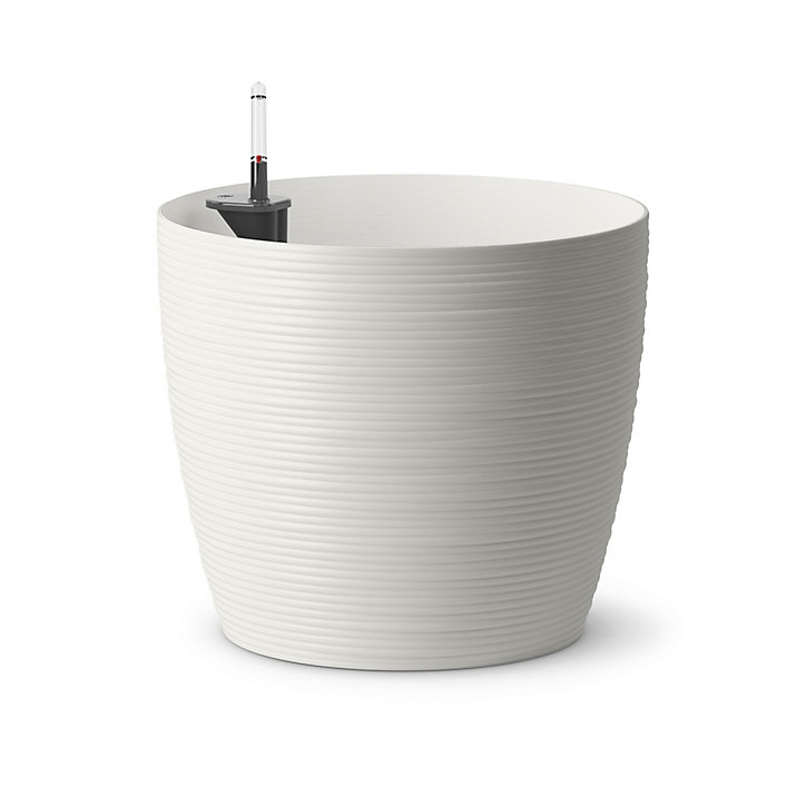 Pot rond Poetic Casa Cosy 36 blanc ø36 x h.32 cm