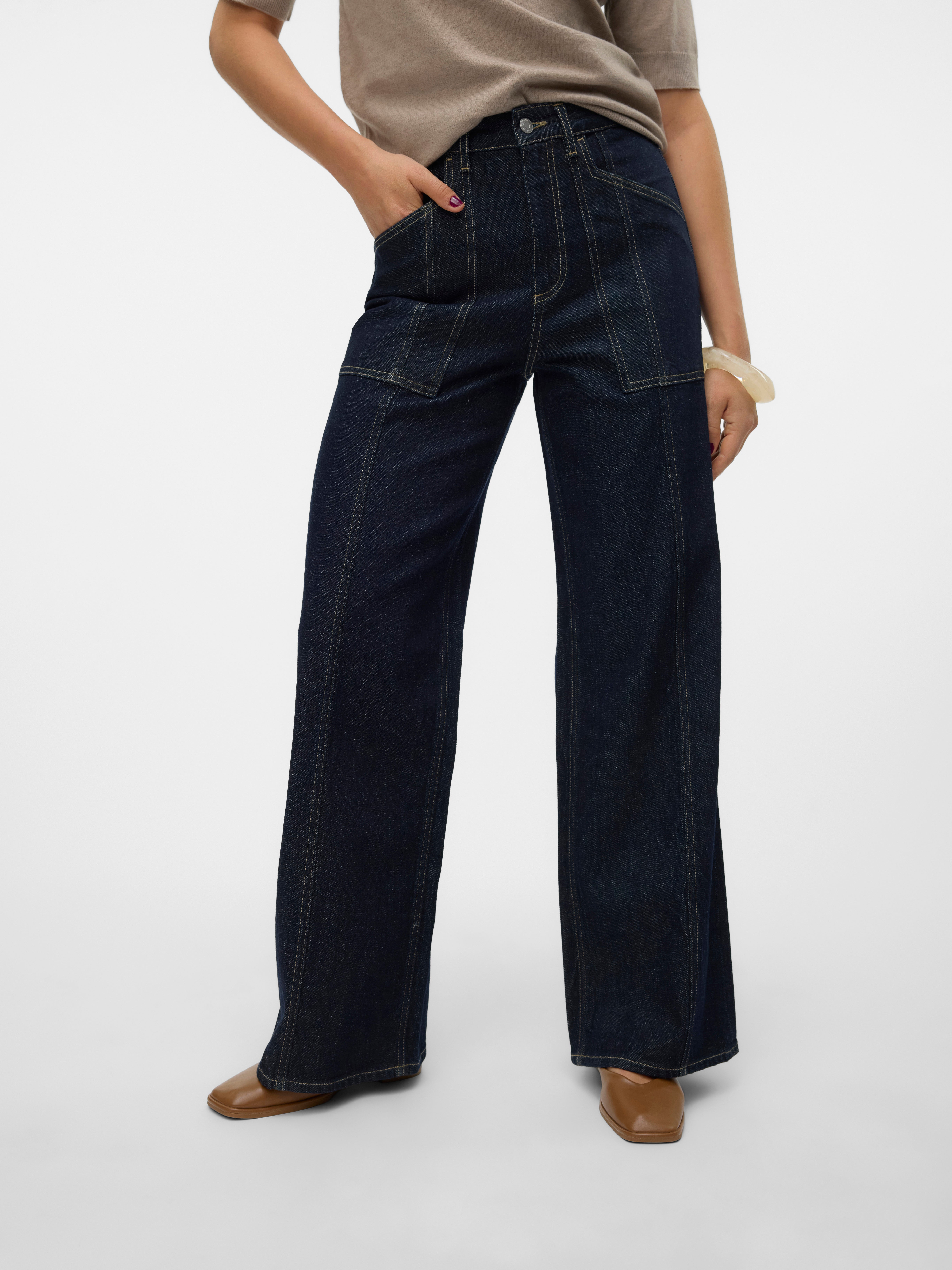 VMKATHY Super high rise Wide leg fit Jeans