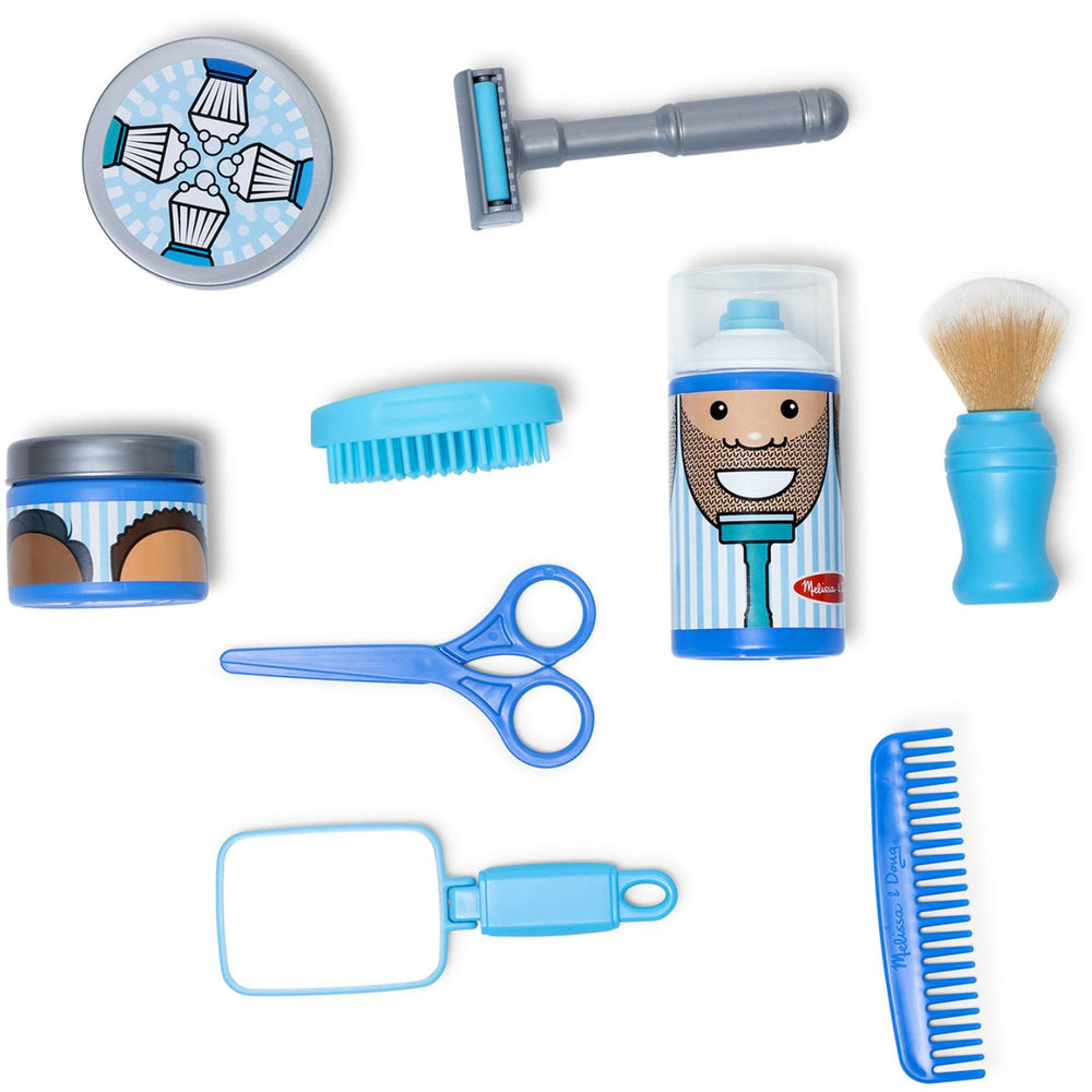 Køb Melissa & Doug Multifarvet Barberingsæt Barber Shop Play Set