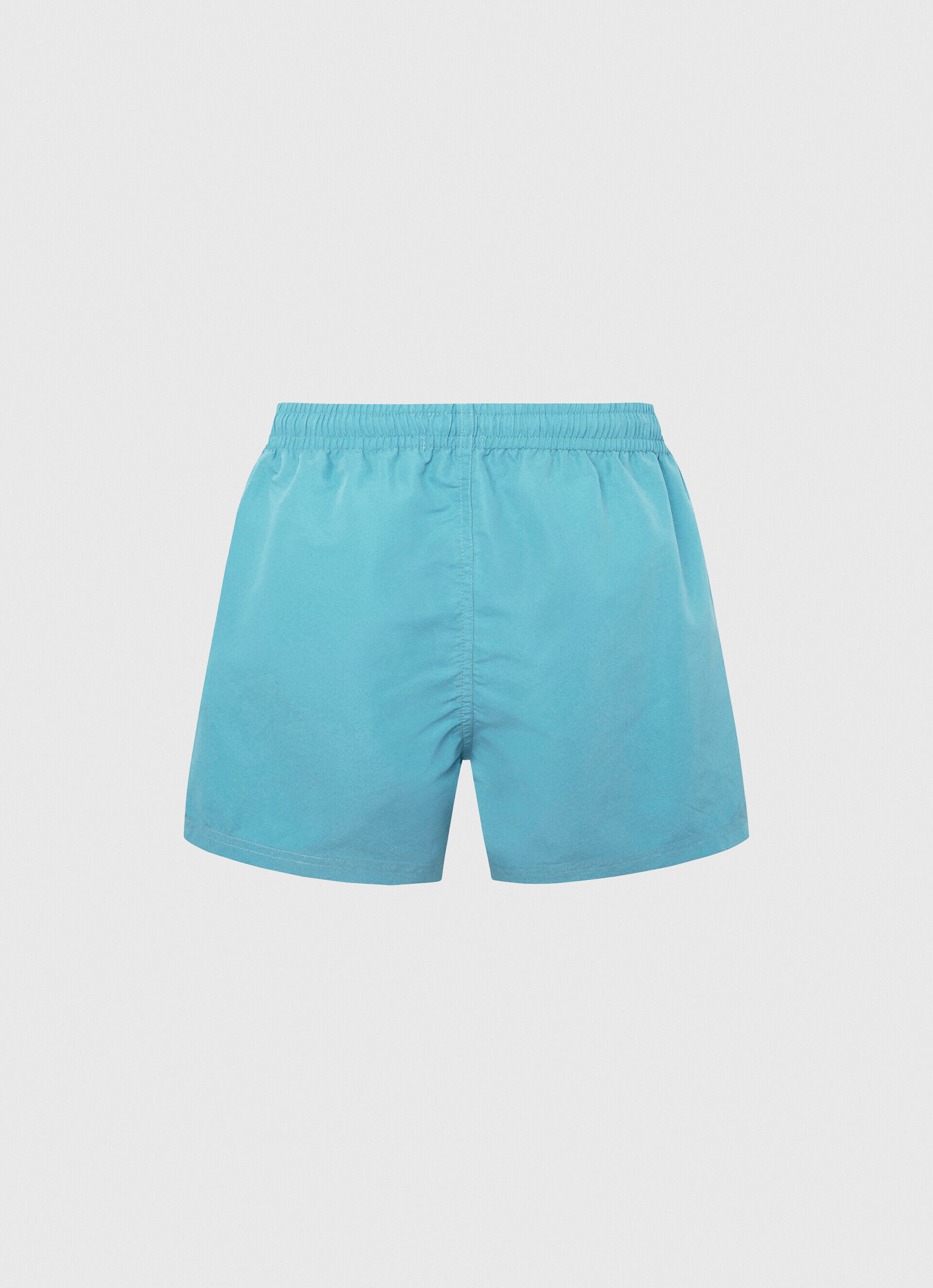 Maiô Finn Plain Bermuda - azul glaciar