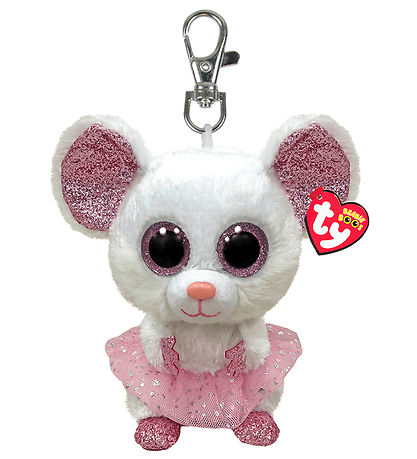 Ty N?glering m. Bamse - Beanie Boos - 10 cm - Nina
