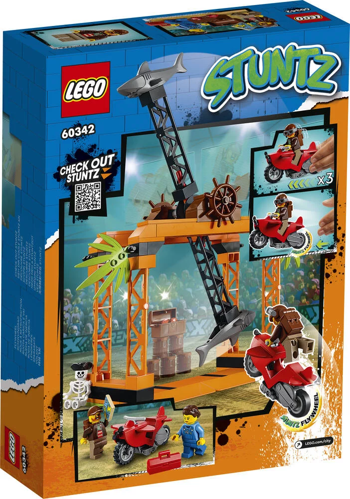 LEGO®CITY 60342 - LE DÉFI DE CASCADE : L’ATTAQUE DES REQUINS