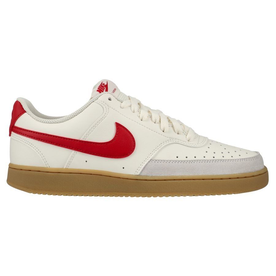 Nike Chaussures Court Vision Low - Blanc/Rouge
