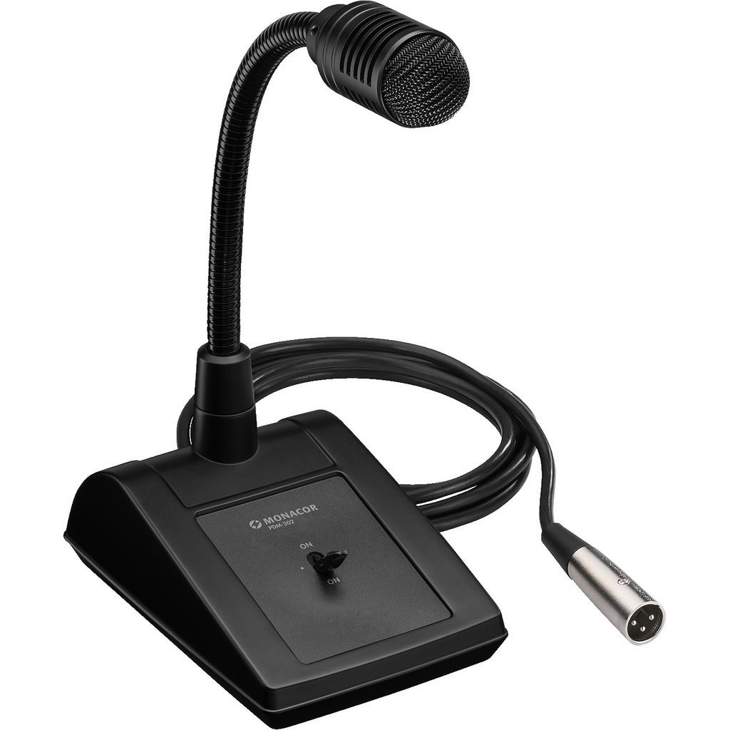 Monacor PDM-302 PA desktop microfoon