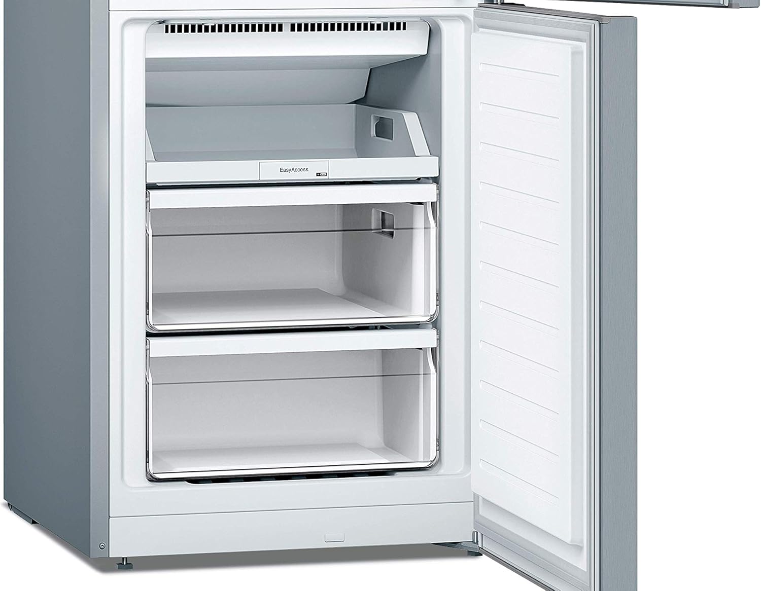Bosch KGN33NLEB Serie 2 Kühl-Gefrier-Kombination, 176 x 60 cm, 192 L Kühlen & 87 L Gefrieren, NoFrost nie wieder abtauen, LED-Beleuchtung gleichmäßige Ausleuchtung