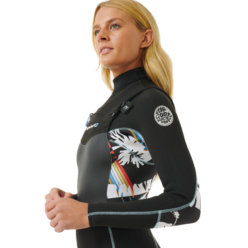 Combinaison femme rip curl dawn patrol sub 5-3 cz noir