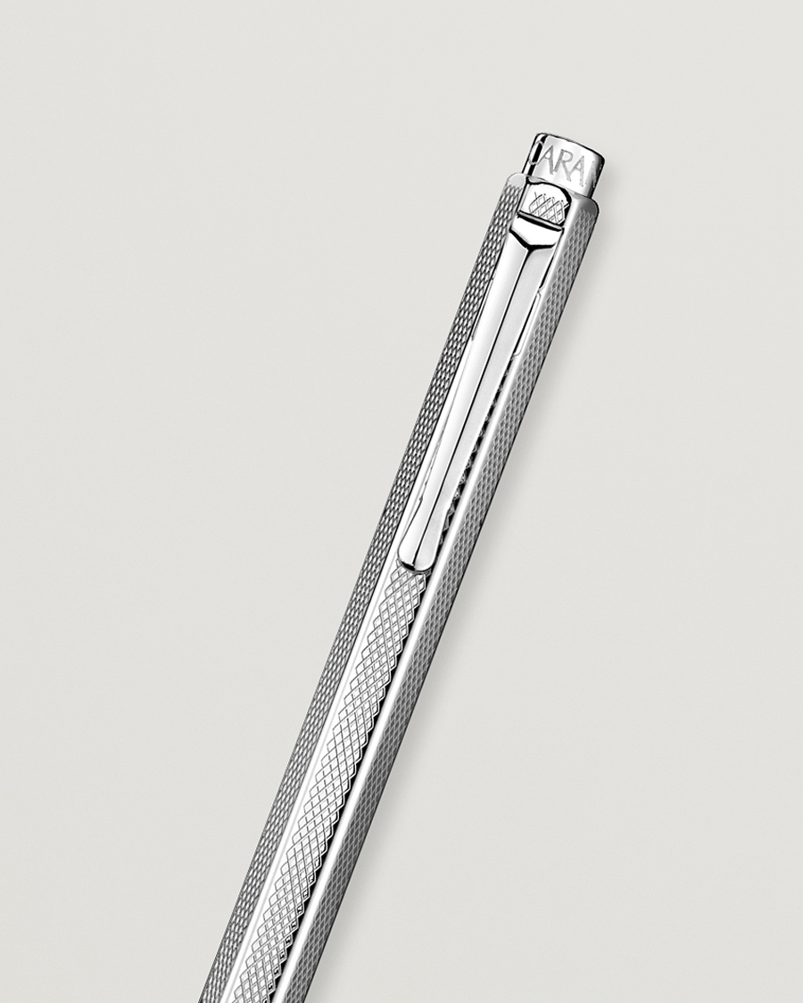 Caran d' Ache Ecridor Retro Ballpoint Pen Platinum Coated