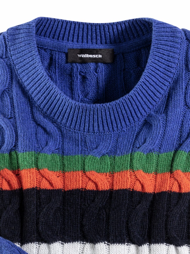 Zopfpullover Woolcot