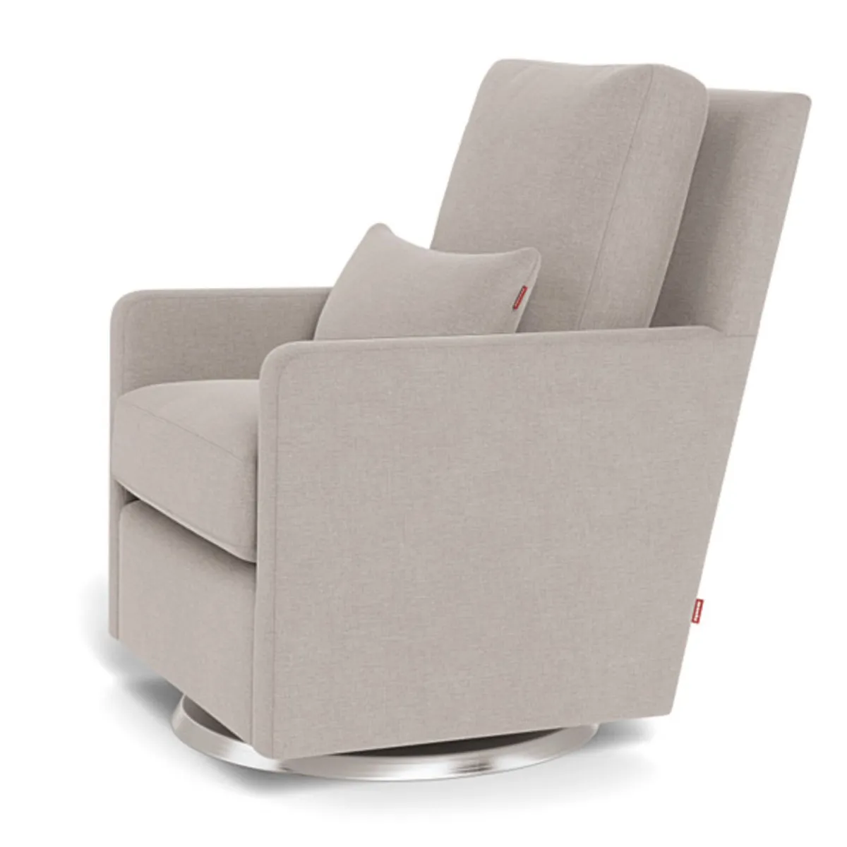 Monte Fauteuil Berçant et Pivotant Como - Sand  Argent