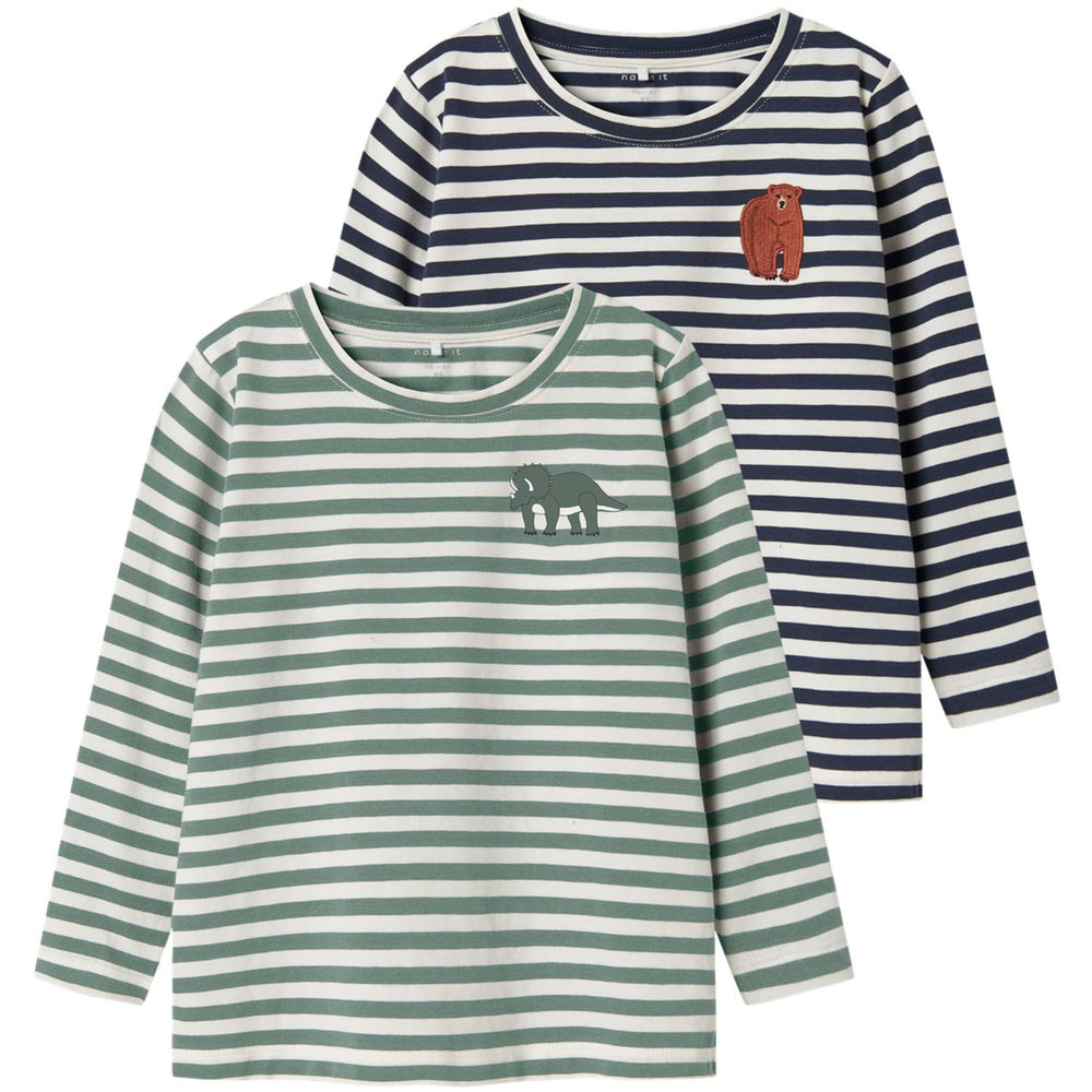 Køb Name It Mood Indigo Nmmnitu 2P Ls Top Pb