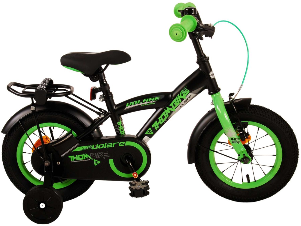 Volare - Børnecykel 12'' - Thombike Grøn (21174)