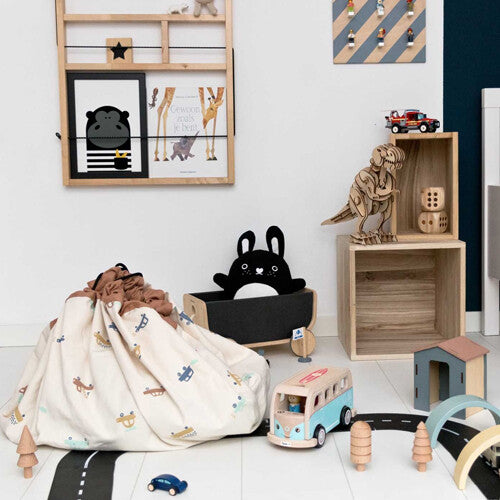 play&go speelkleed en opbergzak noomad - big cars