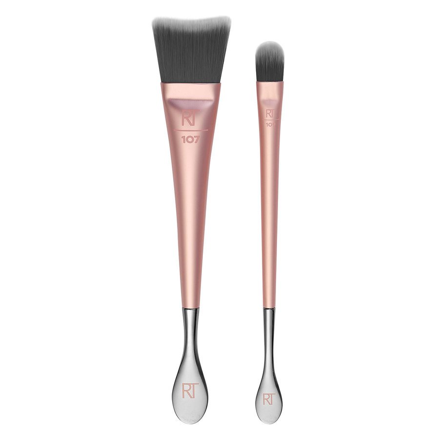 Real Techniques Face + Eye Jar Brush 2pcs