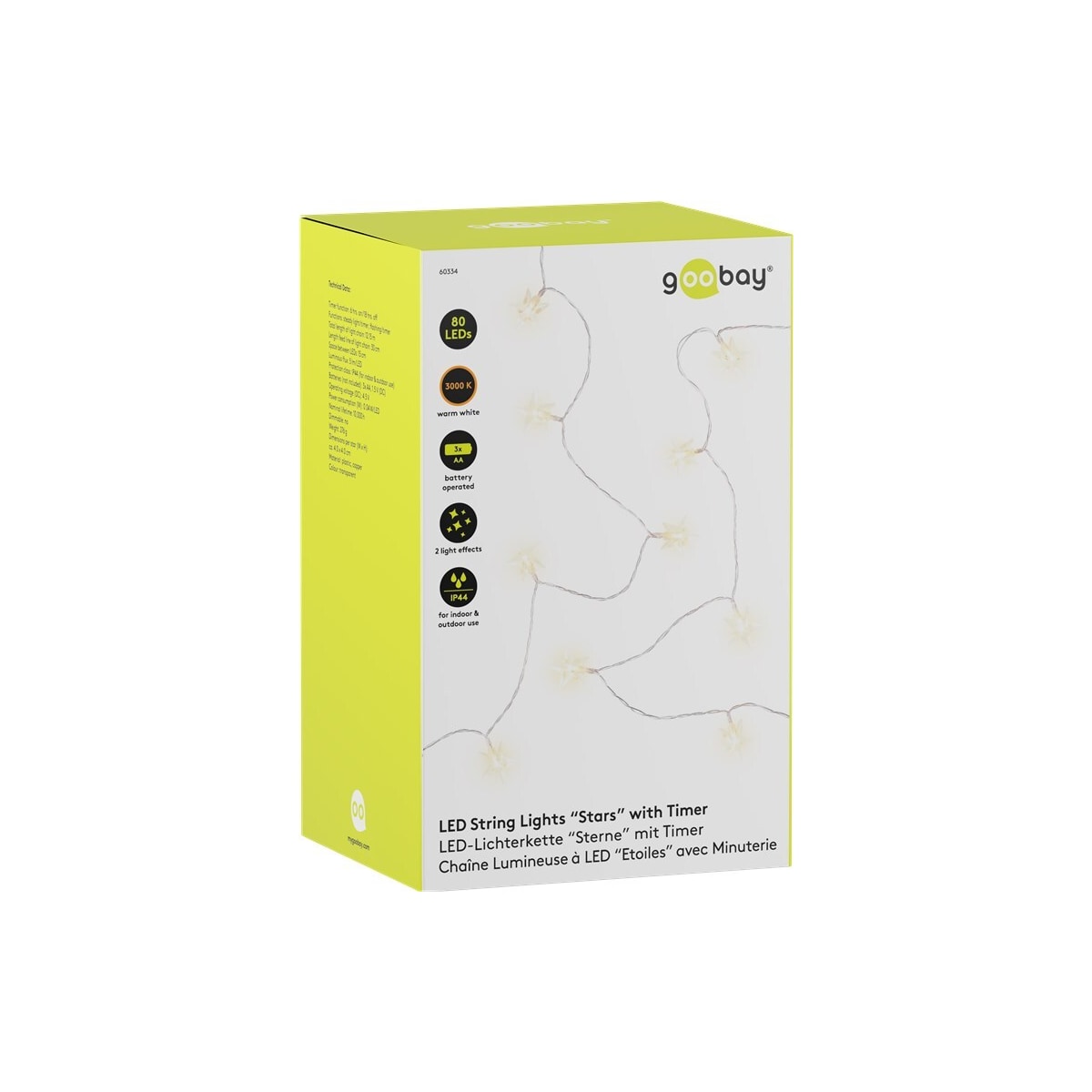 Goobay 80 LED-strenglys 