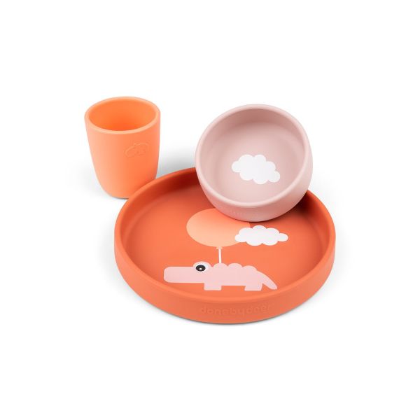 Done by Deer Happy Clouds Dinnerset - Blue