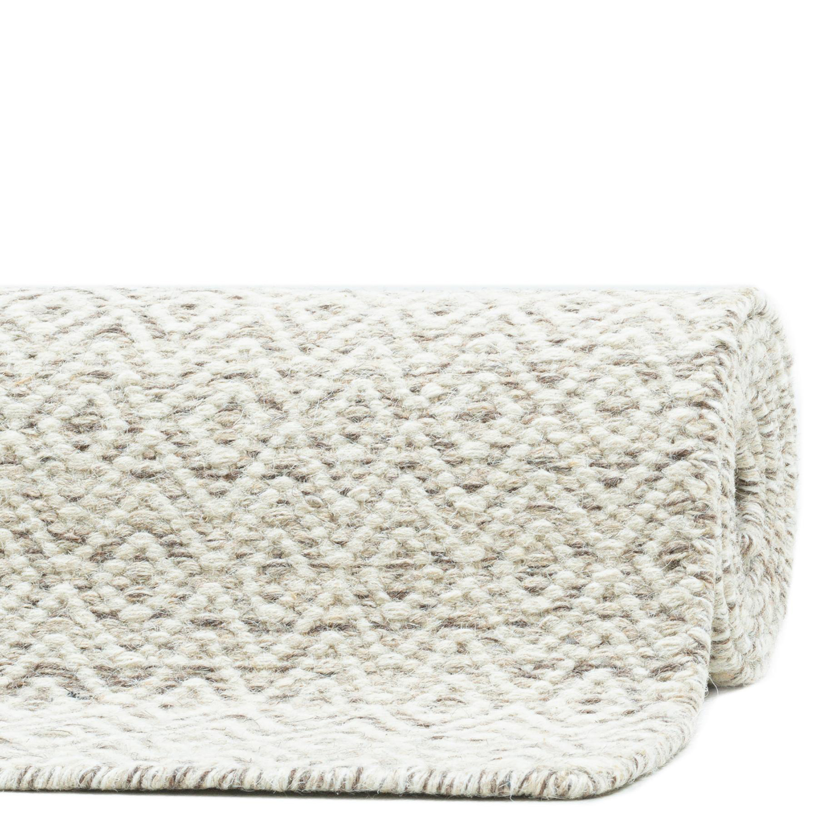 Teppich TRONDHEIM - natur beige - 55x180 cm