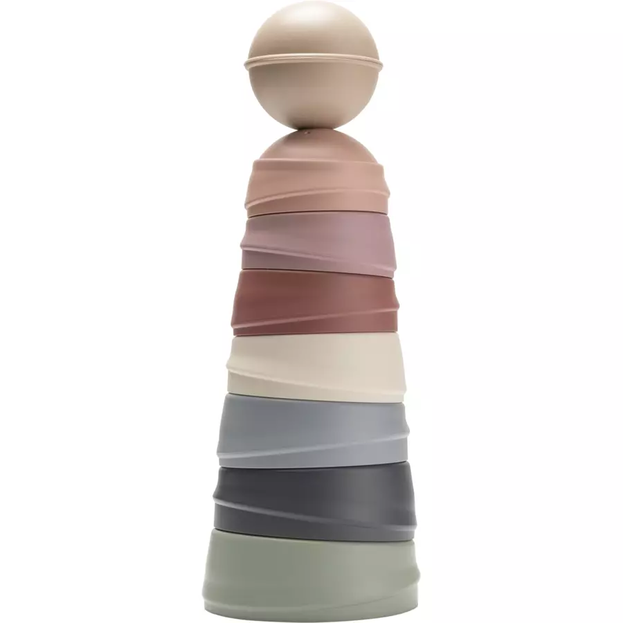 BIBS® Stapelturm Pastel Rainbow