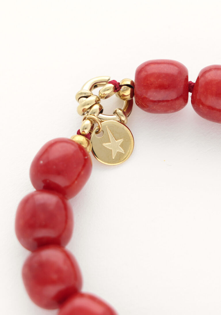 rode bonnie studios armbanden william bracelet
