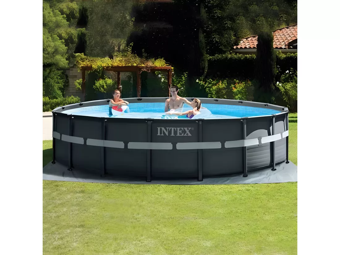 Piscine hors-sol ronde 549x132 intex RAJA