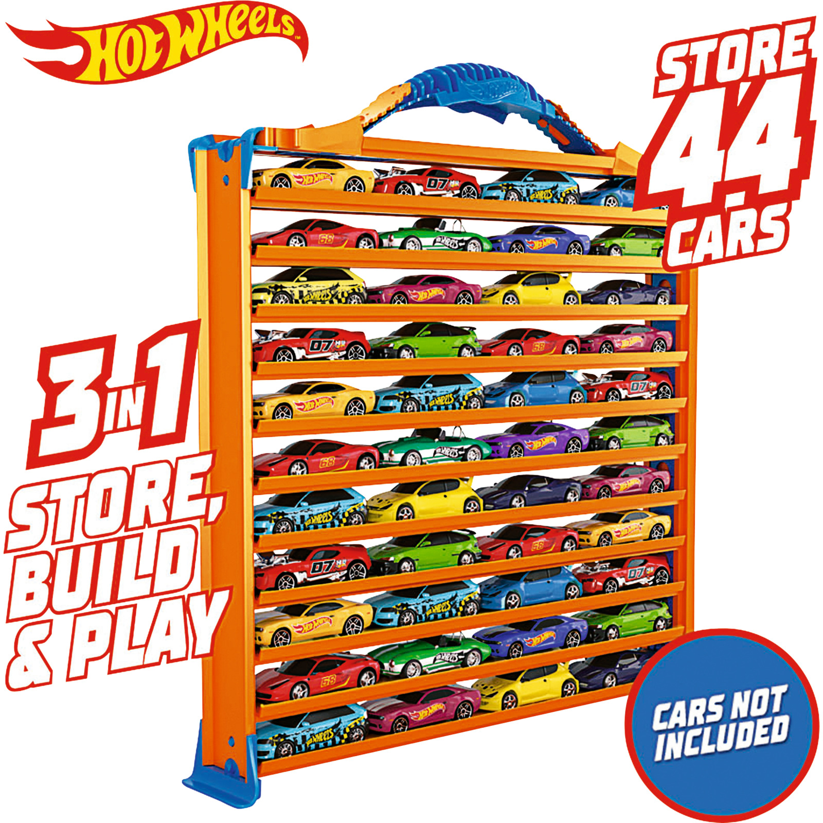 Hot Wheels Autokoffer Rack 'n Track