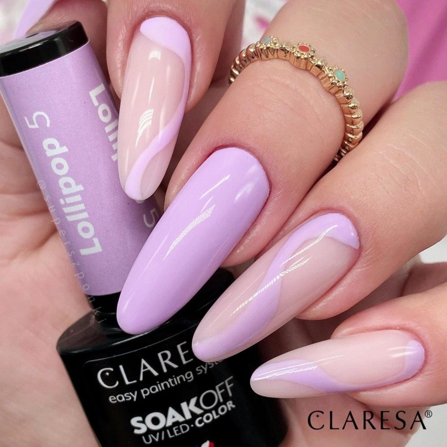 Claresa Nail Polish Hybrid Soak Off Lollipop 05 5ml