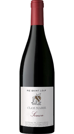 Clos Marie Simon 2020 Pic Saint Loup Rouge