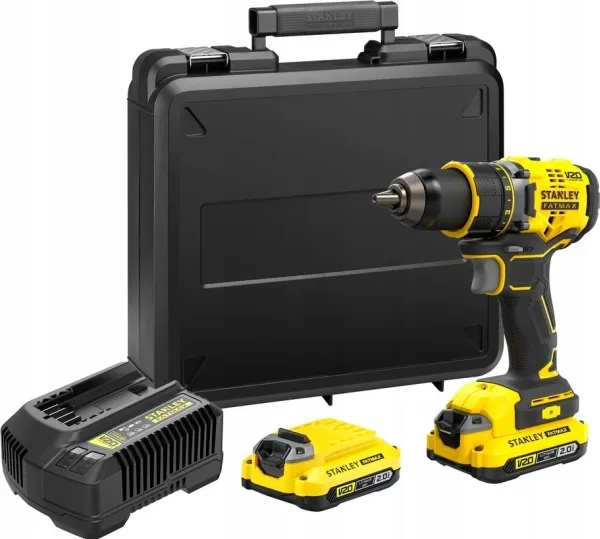 Stanley STANLEY drill driver 18V V20 80Nm 2x2.0Ah SFMCD720D2K SFMCD720D2K-QW DRILL/DRIVER