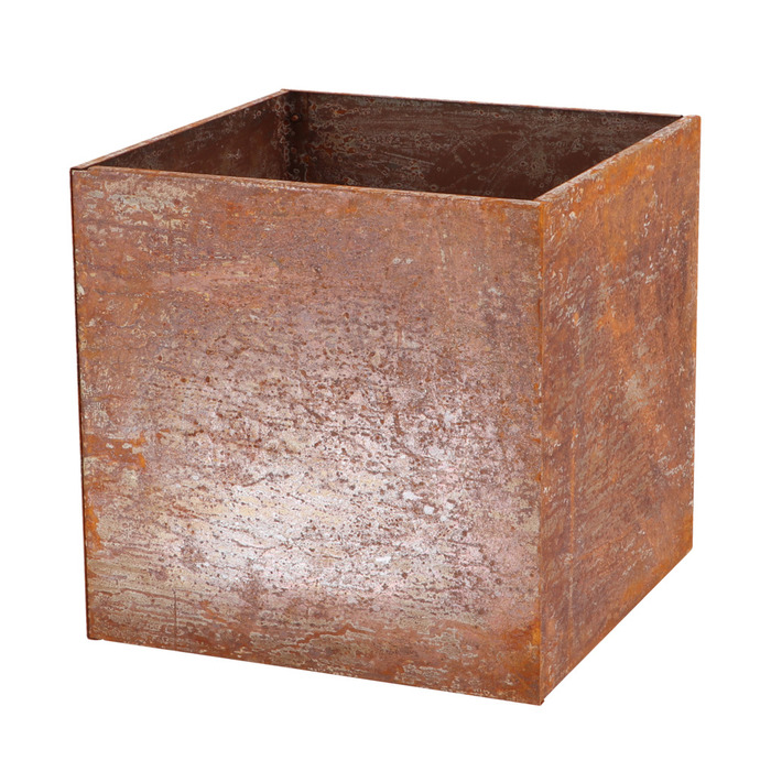 Højbed m/bund rust 40 x 40 x 40 cm