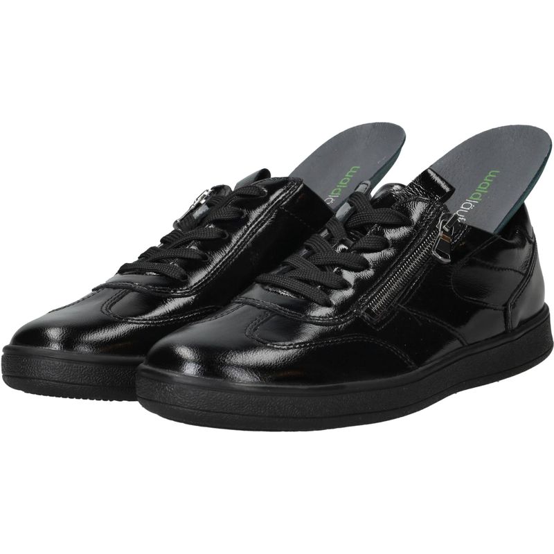 Waldlaufer Daisy Veterschoenen Zwart Dames
