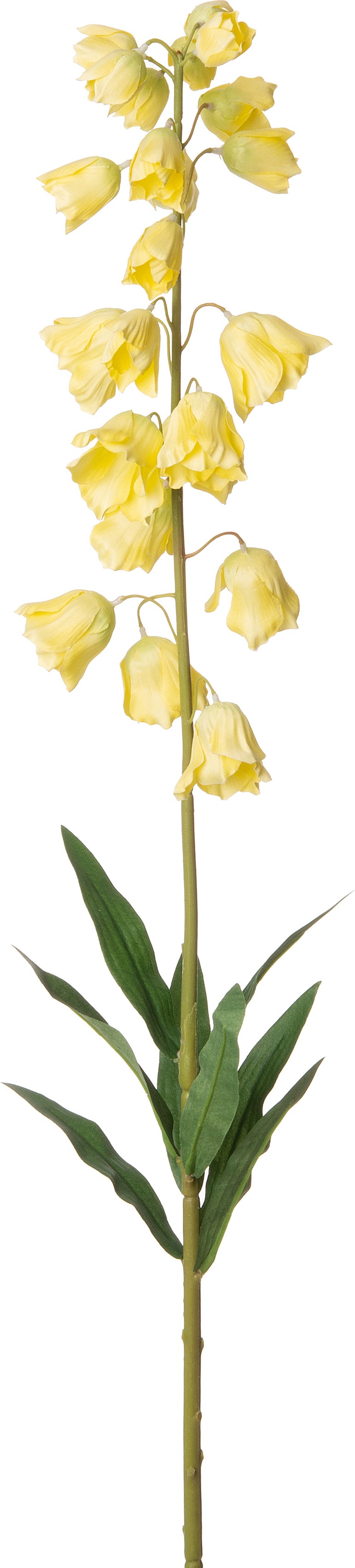 Intratuin kunstbloem Lelietje van Dalen geel 91 cm