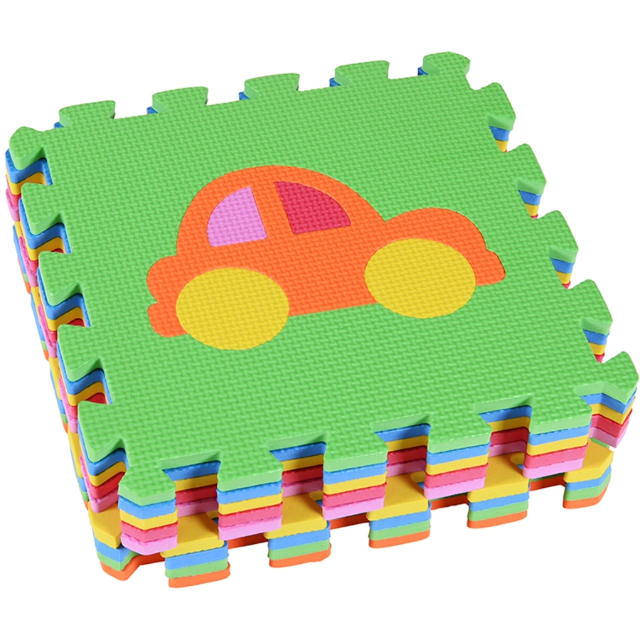knorr toys® Puzzlematte Fahrzeuge 10 tlg.