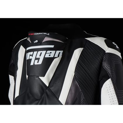 Combinaison Furygan OVERTAKE - Noir / Blanc