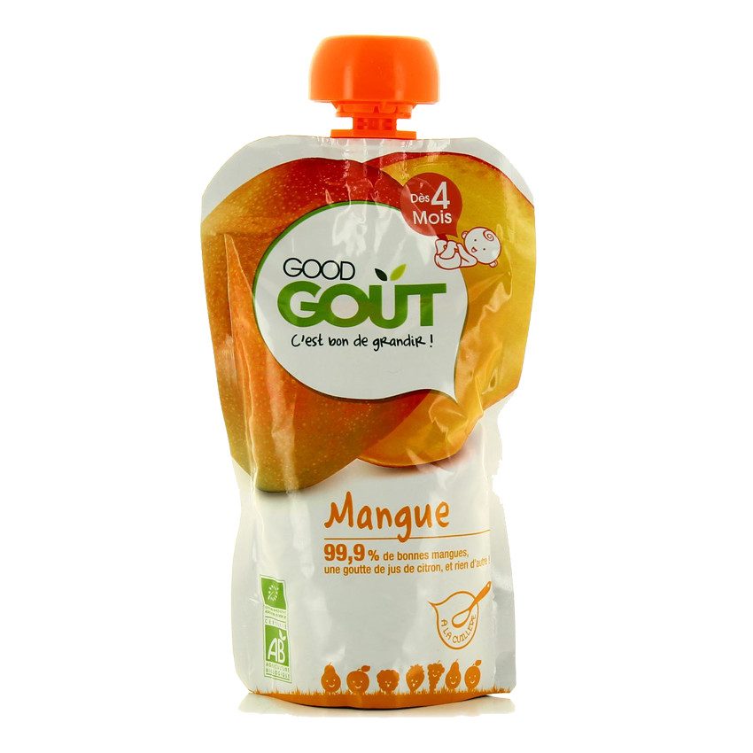 Compote mangue bio - 120g