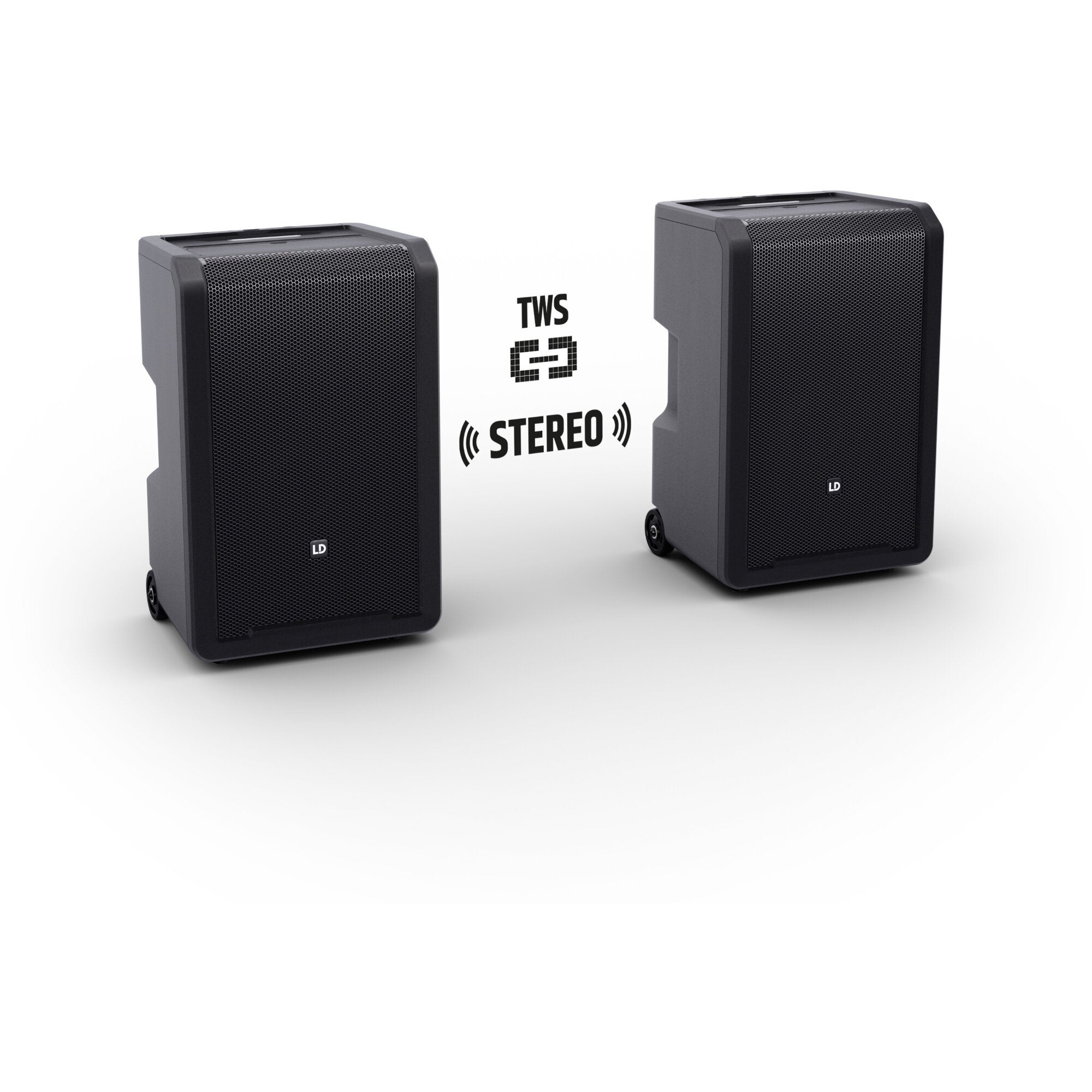 LD Systems Anny 10 draagbaar 10 inch PA-systeem, met accu