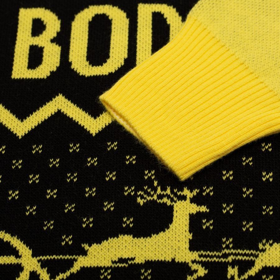 FK Bodø/Glimt Pull de Noël - Jaune/Noir Enfant
