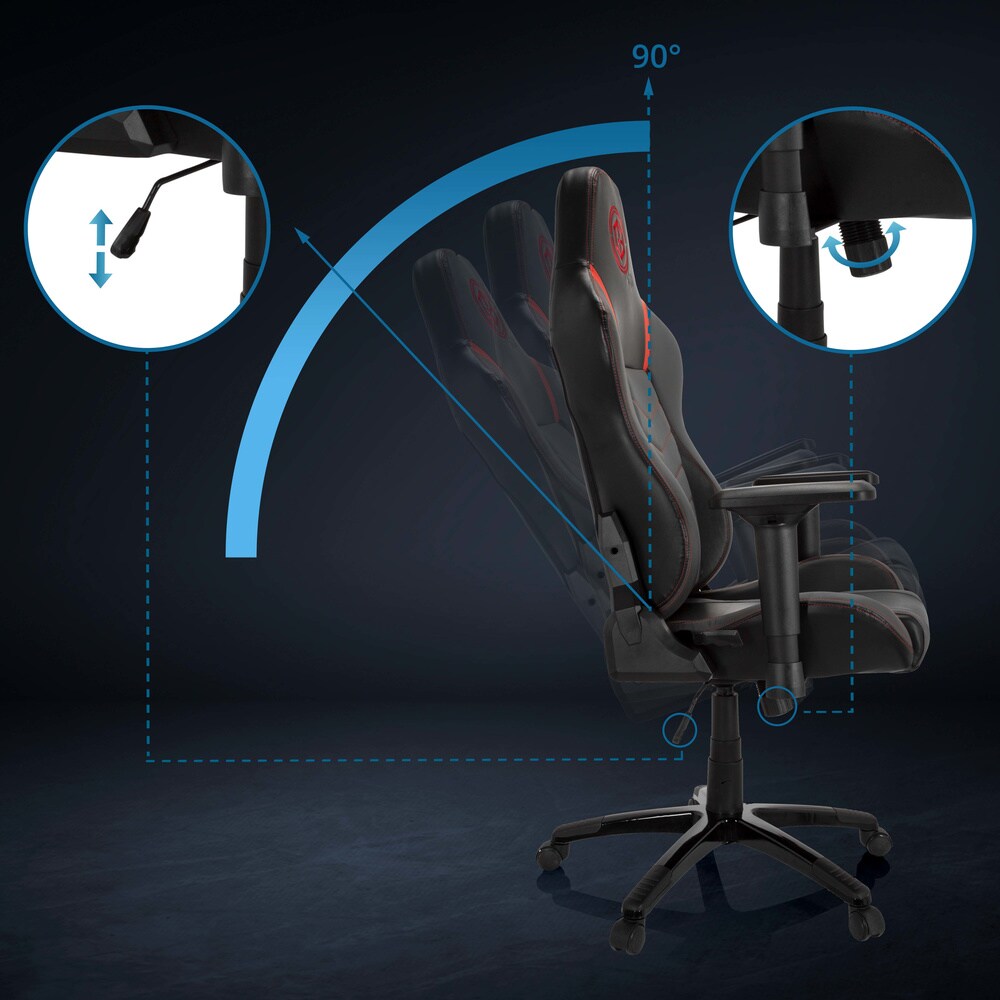 Gamingstuhl GAMEBREAKER POLARYS I Kunstleder mit Armlehnen hjh OFFICE