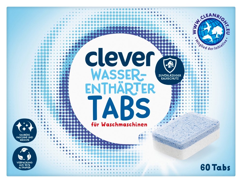 Clever Wasserenthärter Tabs