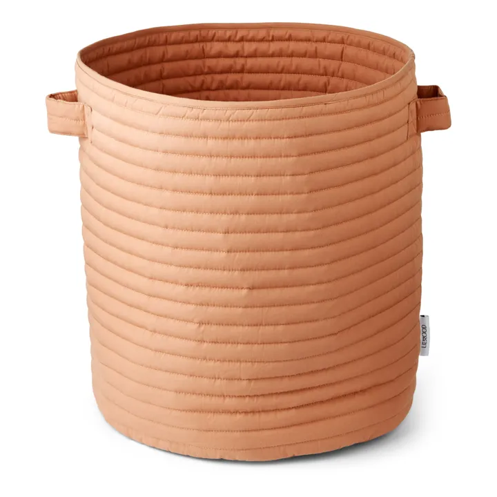Liewood Panier de rangement en coton bio Lia | Rose pâle