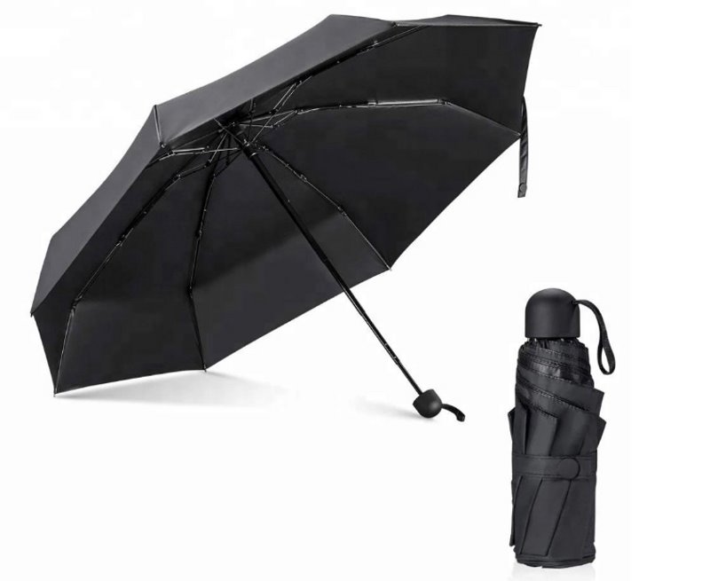 Regenschirm 'Nano' schwarz