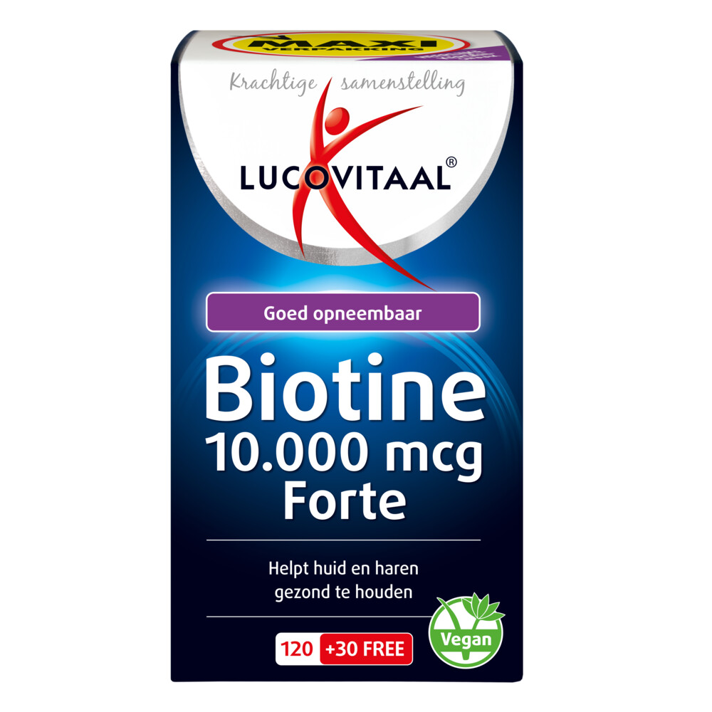 Lucovitaal Biotine 10.000 mcg Forte150 zuigtabletten