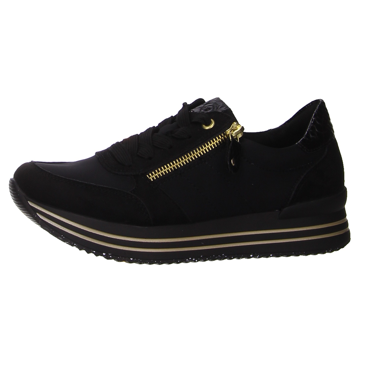 Remonte Sneaker schwarz schwarz