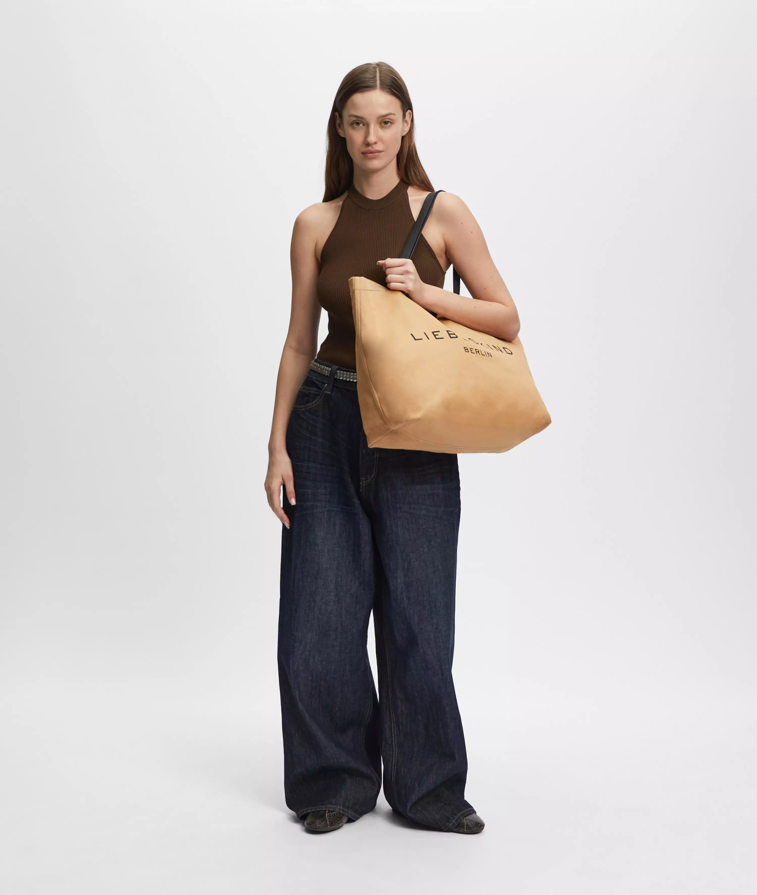 Aurora Shopper L Large canvas shopper