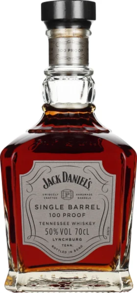 JACK DANIELS SINGLE BARREL 100 PROOF 70CL