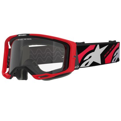 Masque cross Alpinestars VISION 8 LUAR 2025 - Rouge / Noir