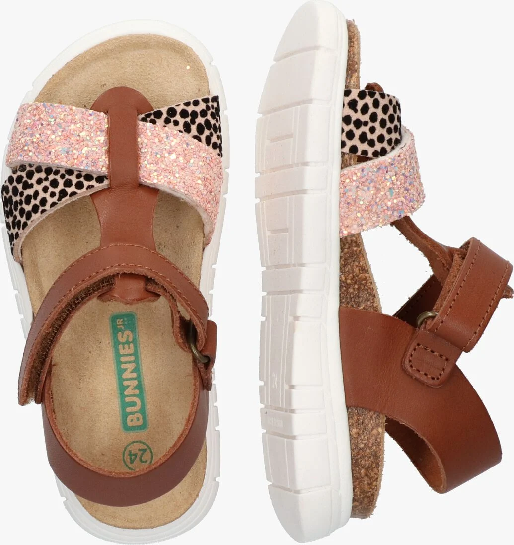 BUNNIESJR cognac bunniesjr sandalen brenda beach
