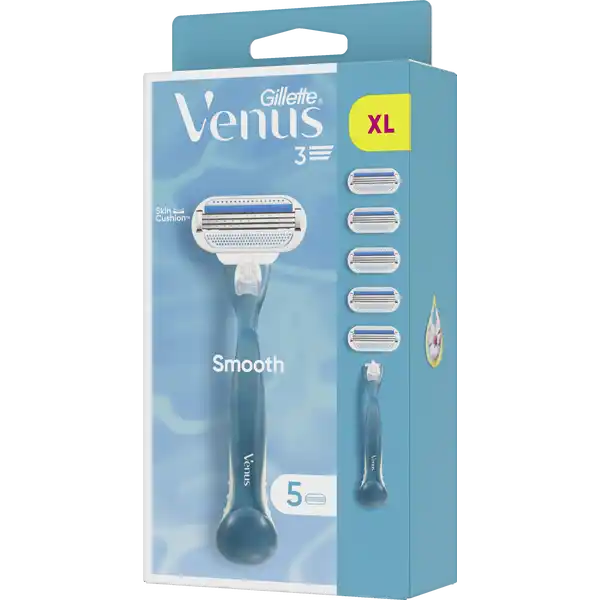 Smooth Rasierer mit 5 Klingen