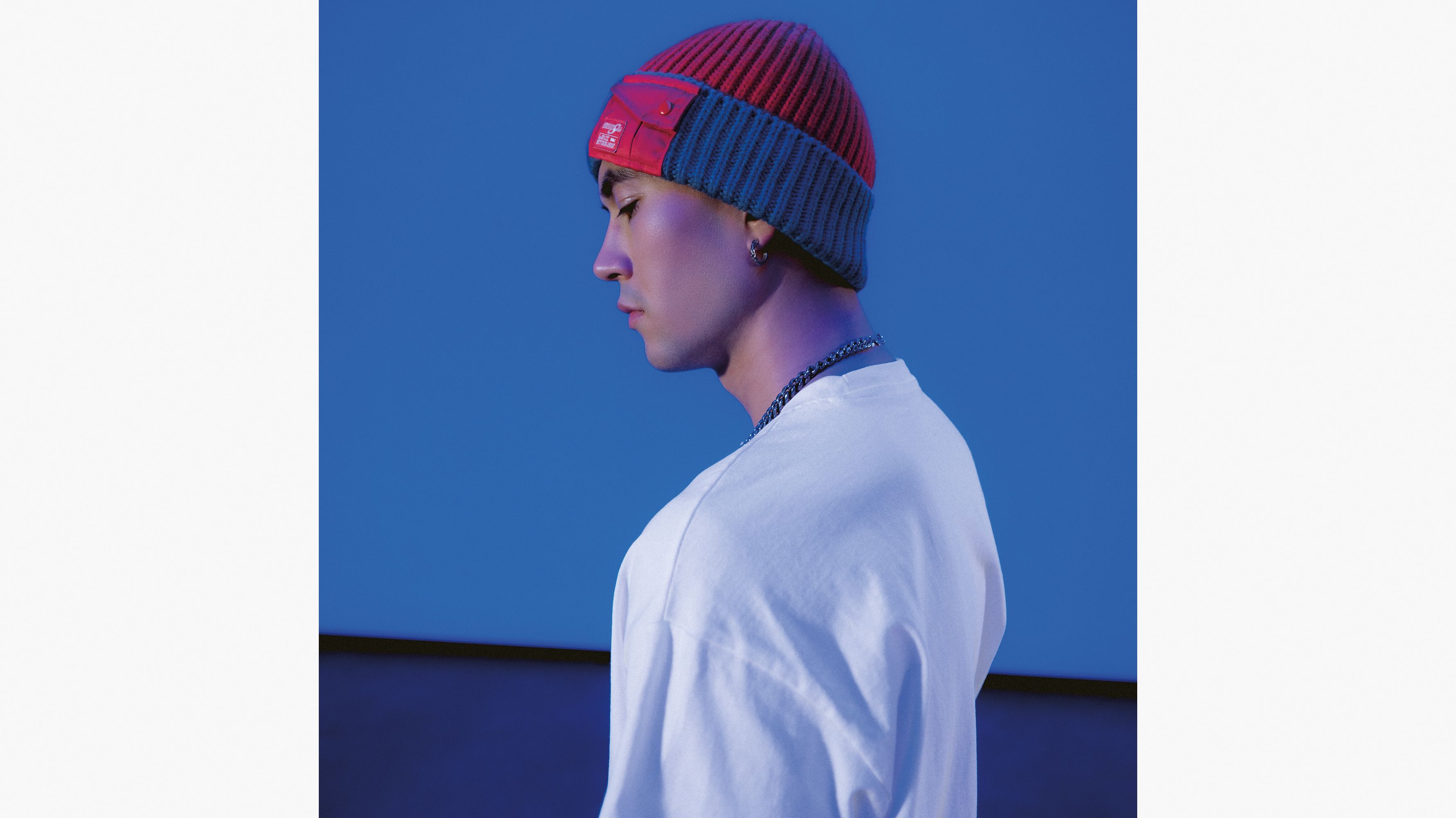 Bonnet utilitaire Levi's® x Gundam SEED - Freedom Red + Kira Blue - Rouge