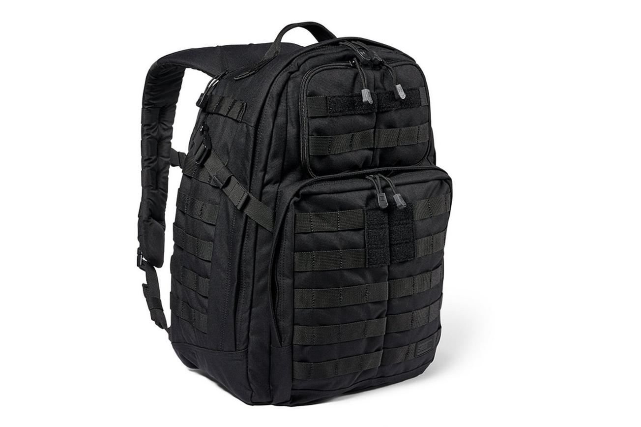 5.11 Rush 24 2.0 Backpack, zwart, rugzak met MOLLE-web