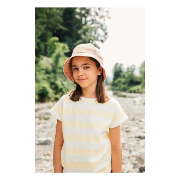 Matona T-Shirt Rayé | Jaune