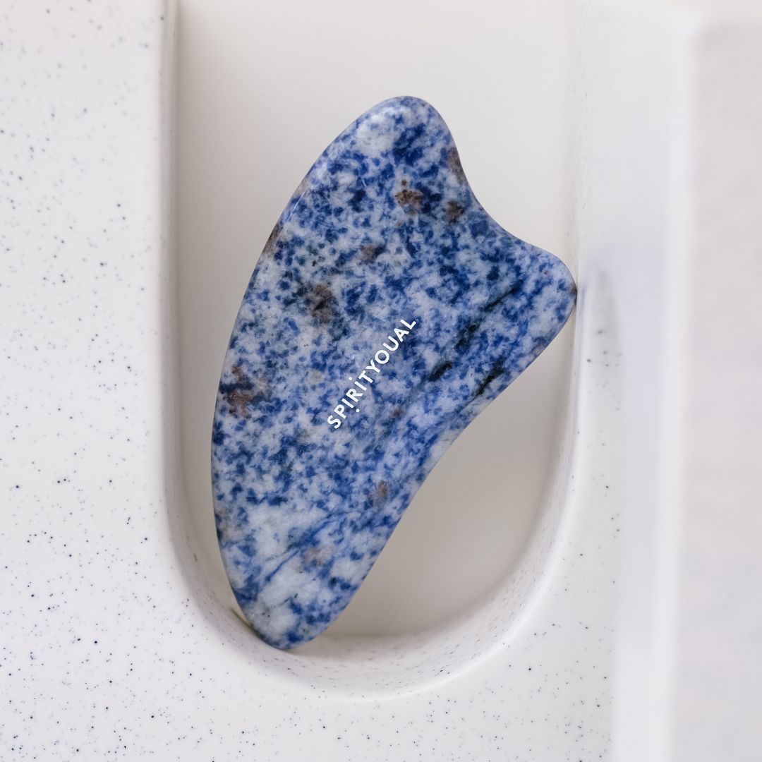 SPIRITYOUAL The Royal Blue Sodalite Gua Sha